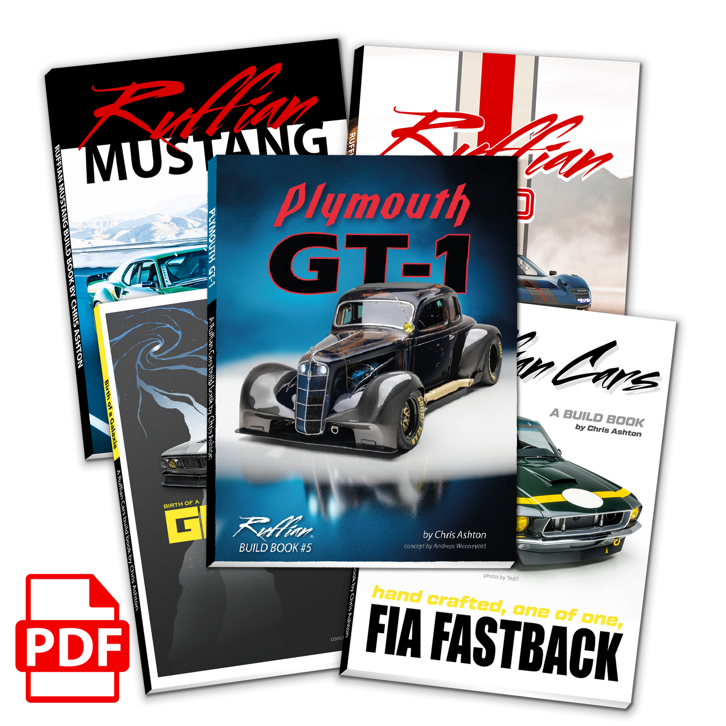 Ruffian Cars Build Book Bundle (PDFs Only)