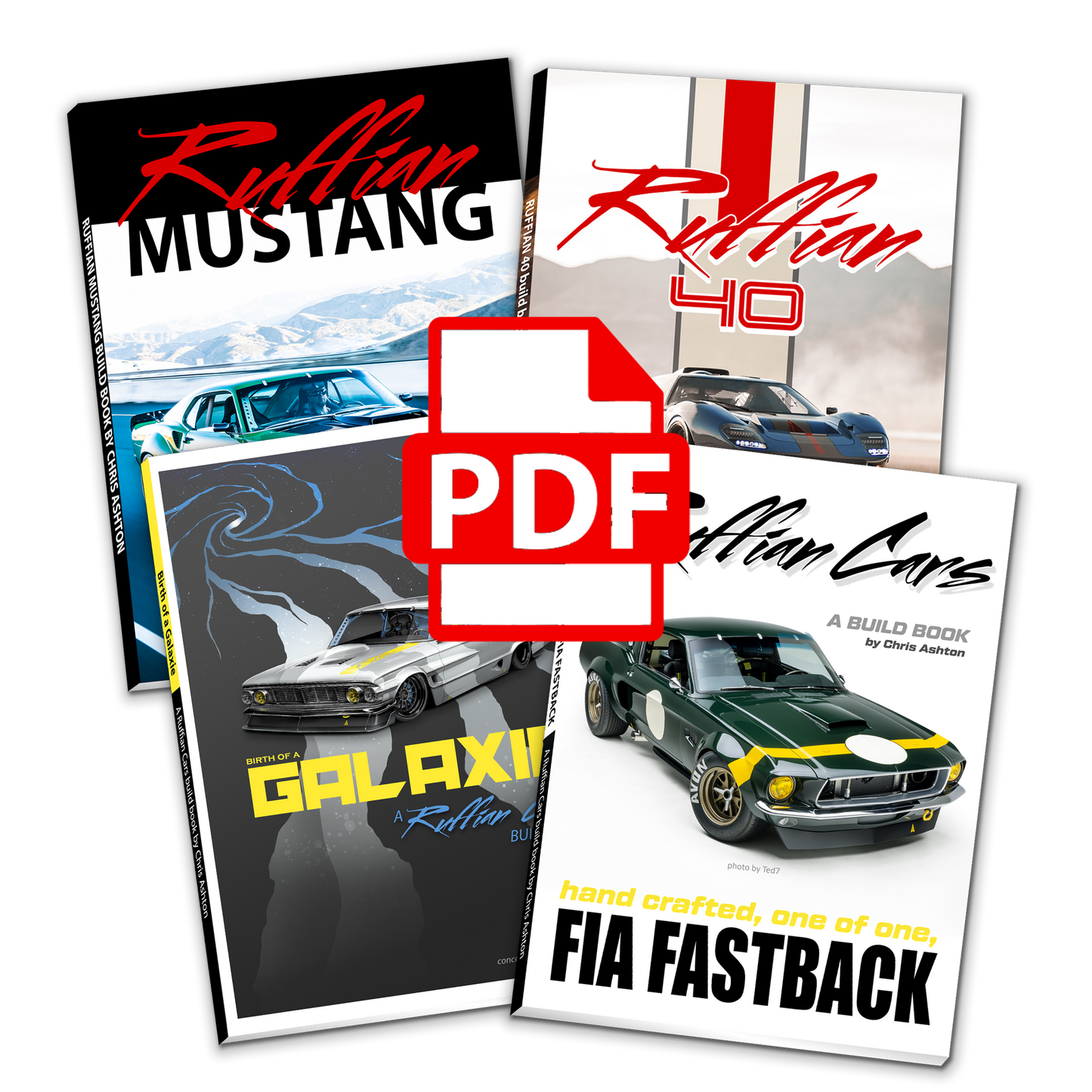 Ruffian Cars Build Book Bundle #1 (PDFs Only)
