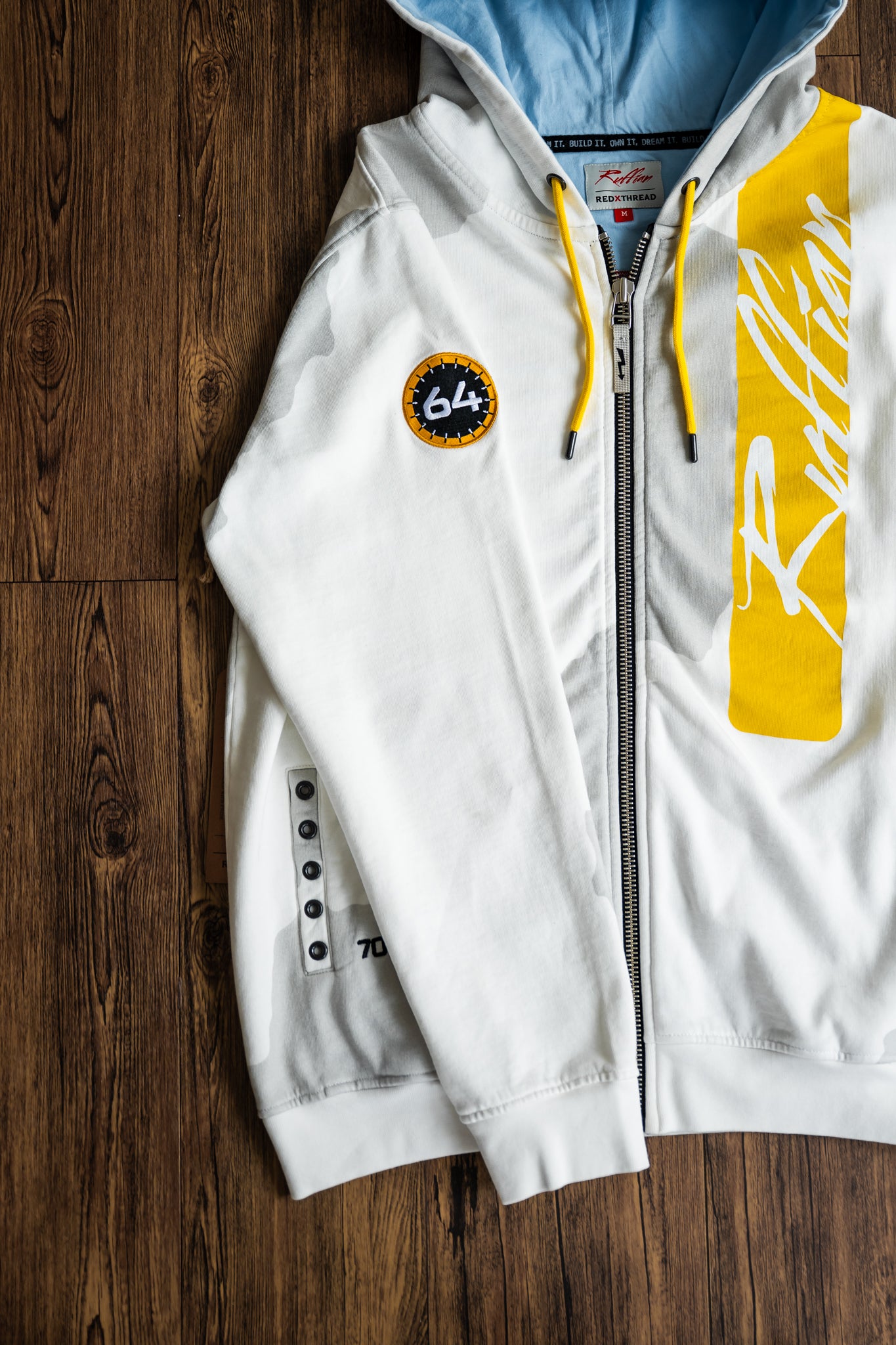 'Galaxie 500' Hooded Track Jacket