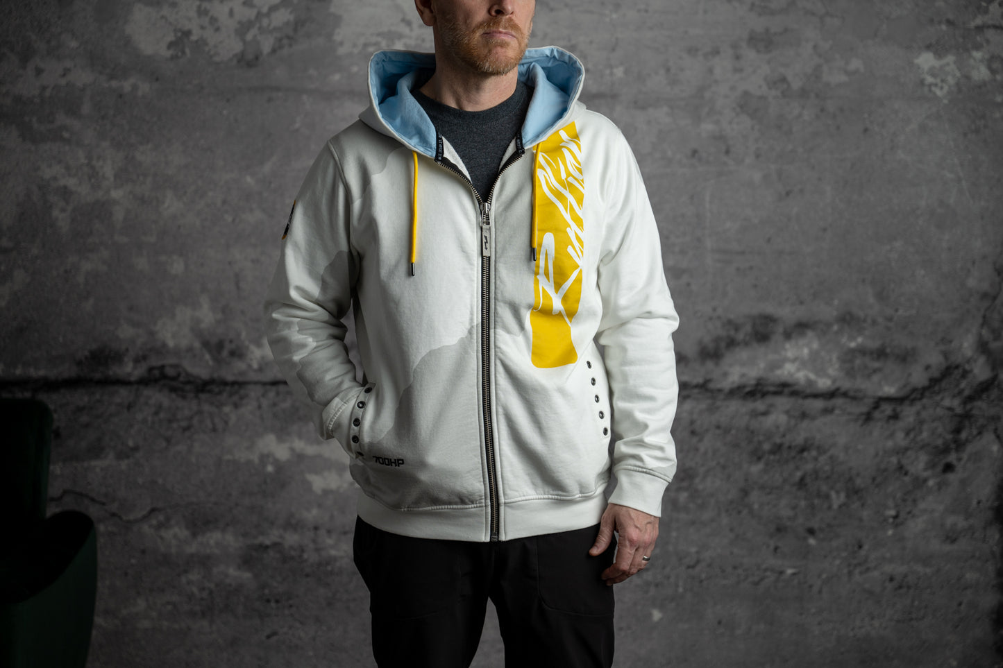 'Galaxie 500' Hooded Track Jacket