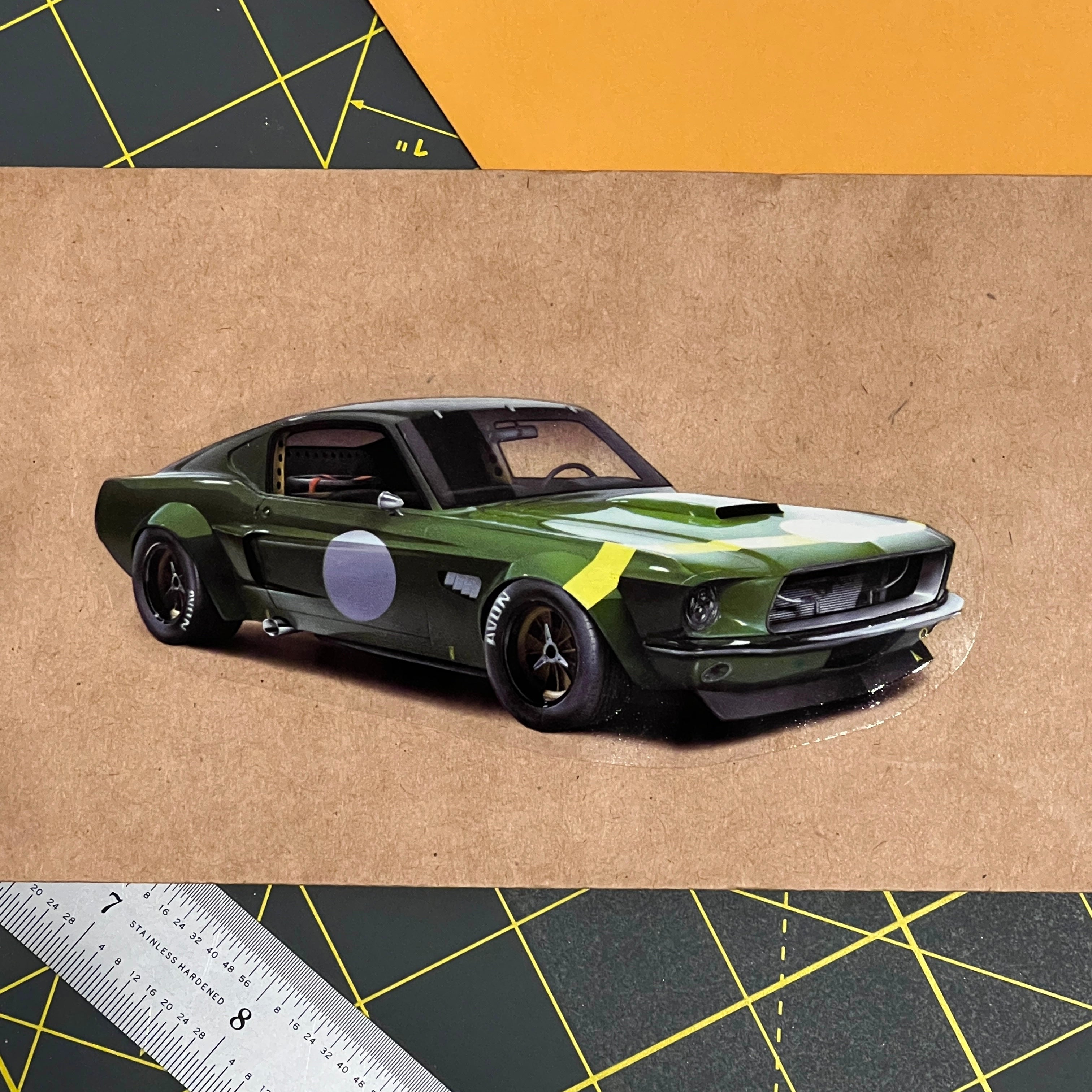 FIA Fastback Clear Vinyl Sticker – Ruffian Cars