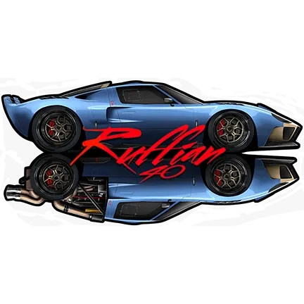 Ruffian40 Sticker